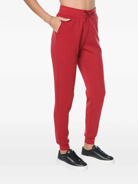 Pantaloni Armani Exchange alergare cu cordon roșu