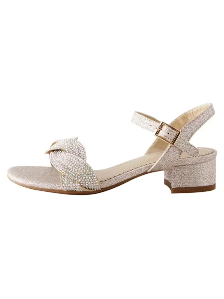 Next Sandale albastru deschis / auriu / mov deschis / perlat alb
