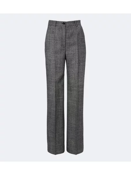 Pantaloni Dolce&gabbana de lână gri