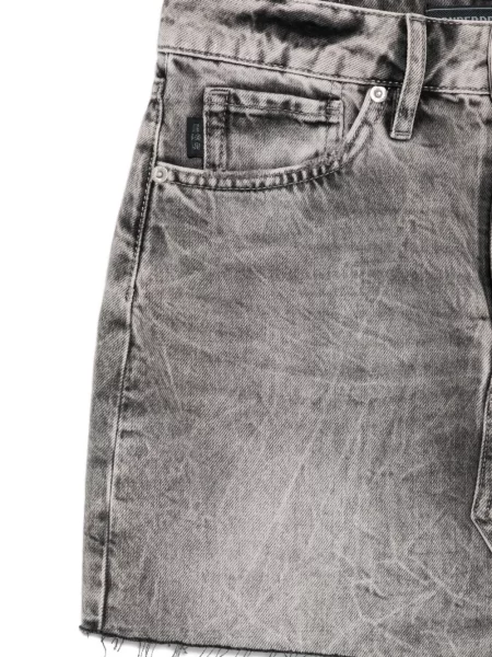 Fustă din denim Superdry gri