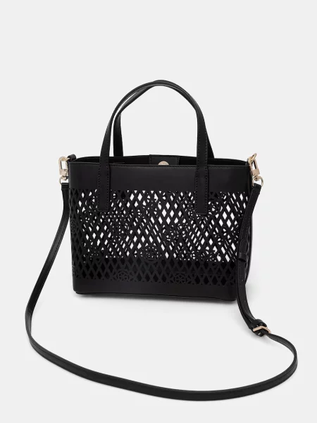 Guess torebka LETTY czarna