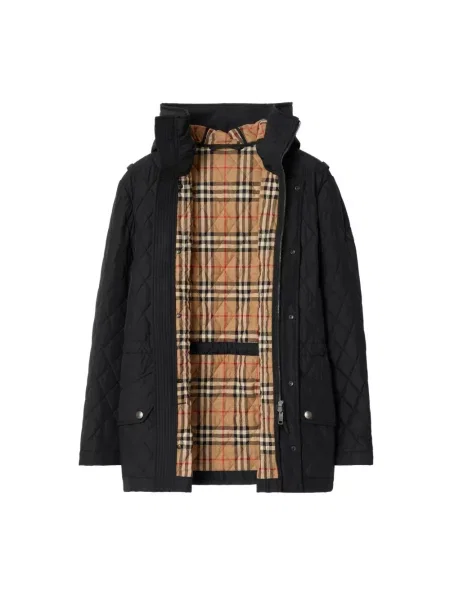 Parka Burberry čierna