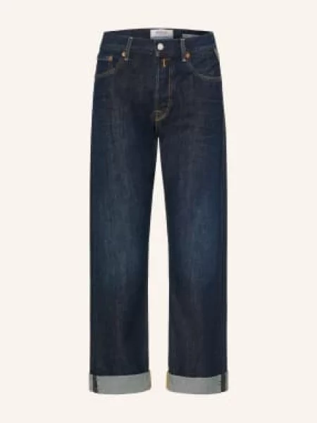 Replay Jeansy Boyfriend Aubry blau niebieskie