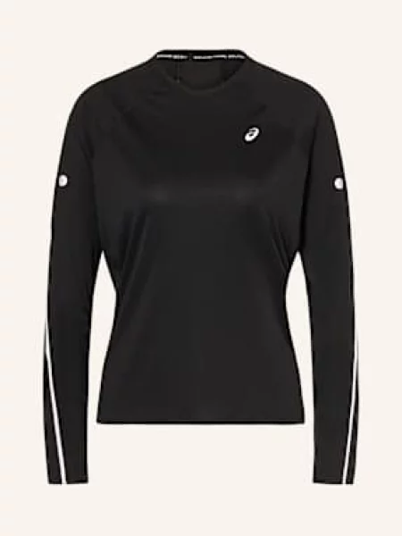 Asics Koszulka Do Biegania Road Lite-Show Ls schwarz czarna