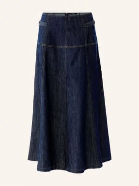 Oui Džínová Sukně tmavě modrá