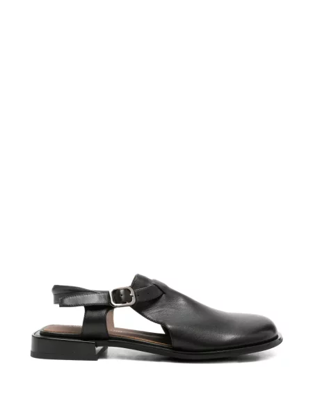 Pantofi cu toc Linda Baumann fără toc cu cataramă negru