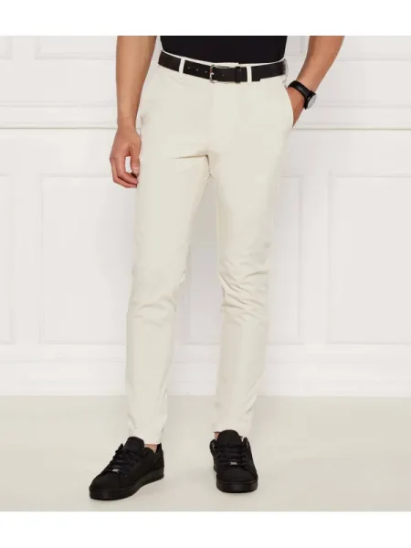 BOSS BLACK Pantaloni chino | negru