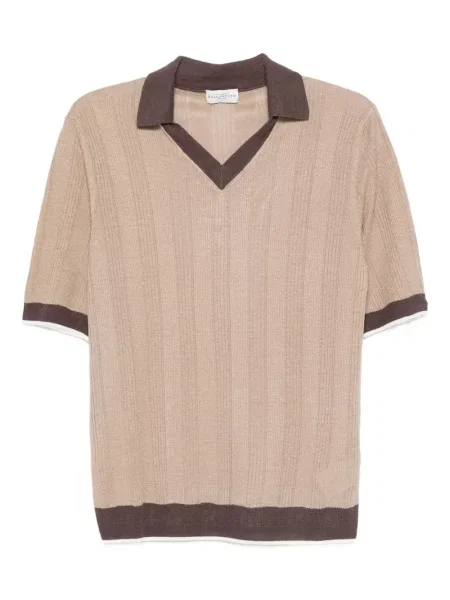 Tricou polo Ballantyne tricotate