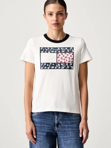 Tommy Jeans tričko dámske biela