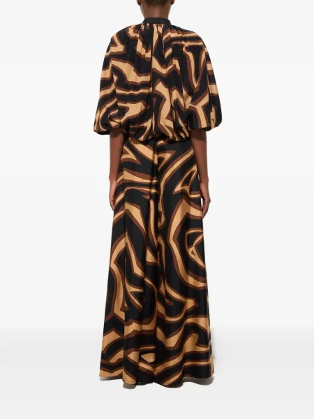 Bluză Pucci cu imagine negru