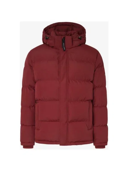 Kurtka z kapturem Pepe Jeans Tobias M czerwona