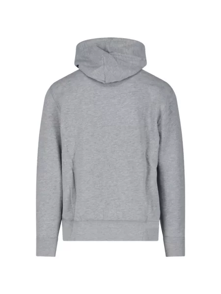 Fleece kockás sapka Polo Ralph Lauren autogrammal kék