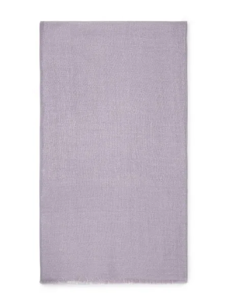 Fular Brunello Cucinelli cu franjuri violet
