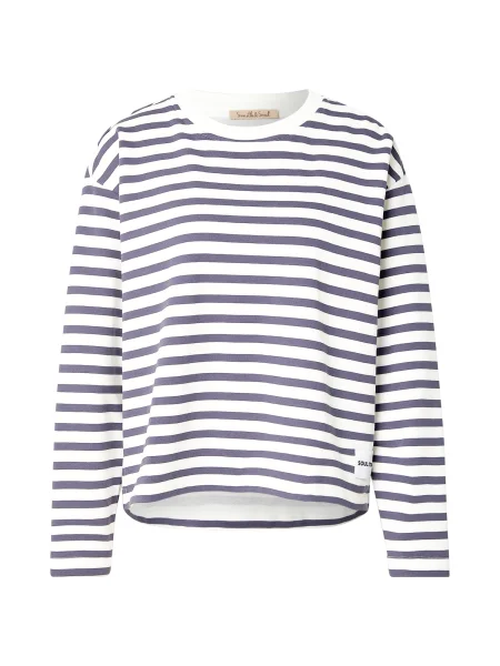 Smith&Soul Tricou albastru marin alb