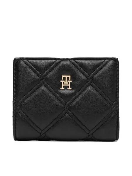 Tommy Hilfiger Denarnica Th Feminine Bifold črna