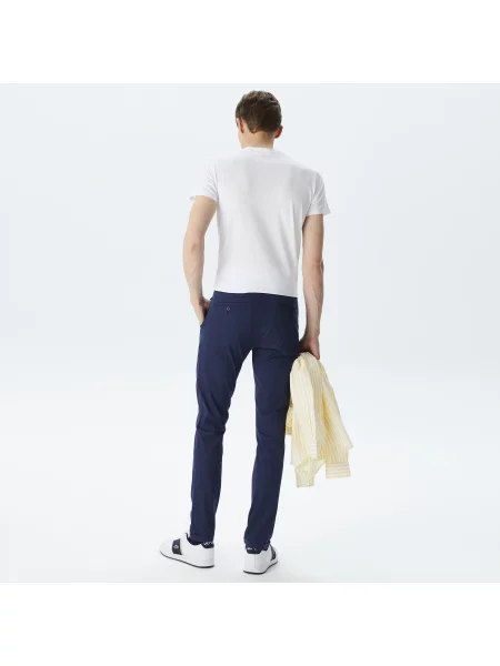 Lacoste Spodnie Lacoste granatowe