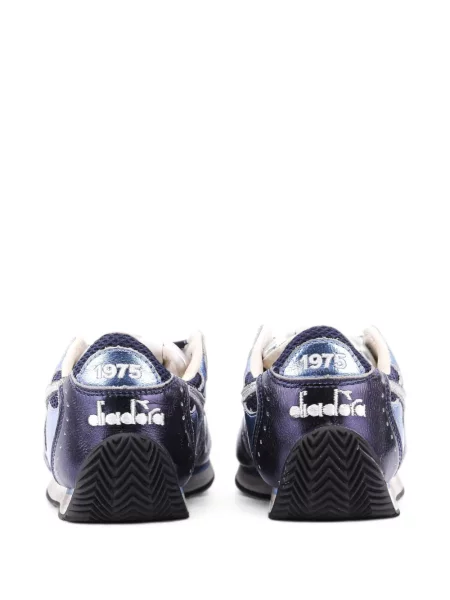 Sneakerși Diadora din piele albastru