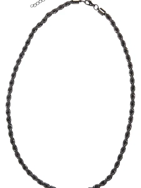 Urban Classics Verižica Charon Intertwine mešane barve siva