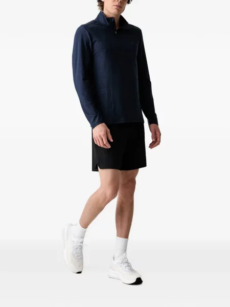 Hanorac cu fermoar Skechers albastru