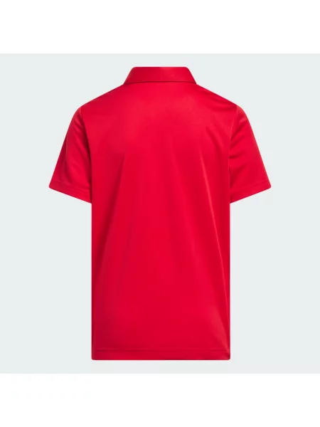 Koszulka POLO BOYS PERFORMANCE SHORT SLEEVE czerwona