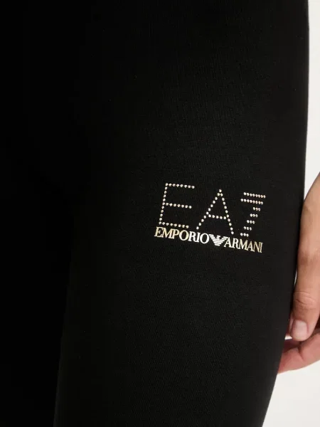 Emporio Armani leggings női elasztánnal fekete
