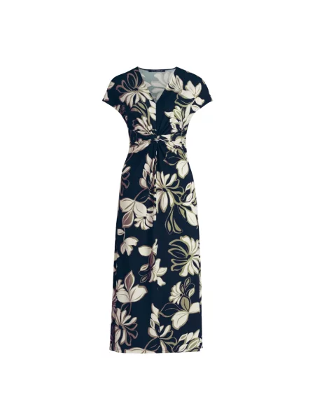 Sukienka midi Betty Barclay do kolan niebieska