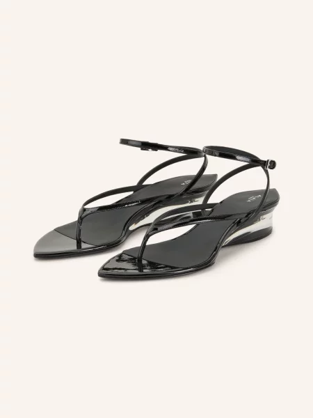 Alaïa Prstové Sandály černá