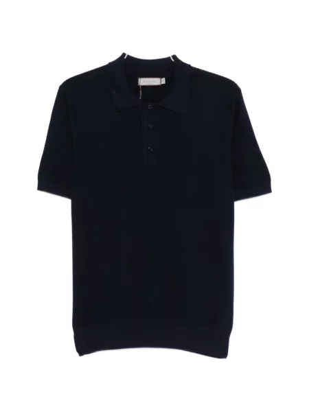 Tricou polo Canali albastru