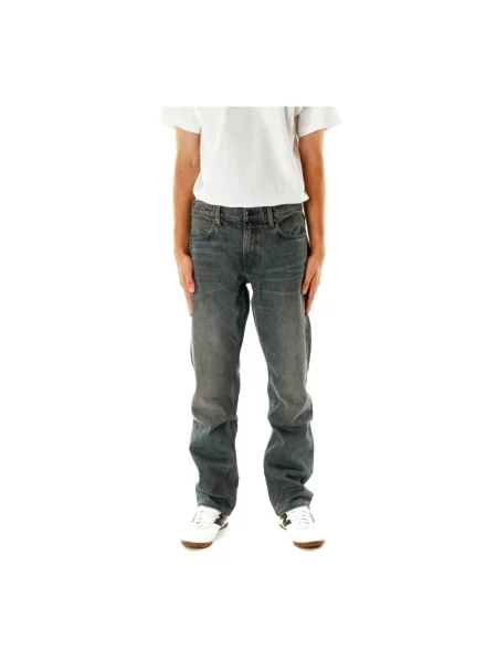 G-Star Raw Jeansy Mosa Szary Straight Fit niebieskie