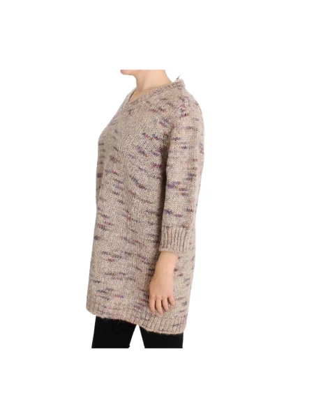 Sweter Pink Memories wełniany beżowy