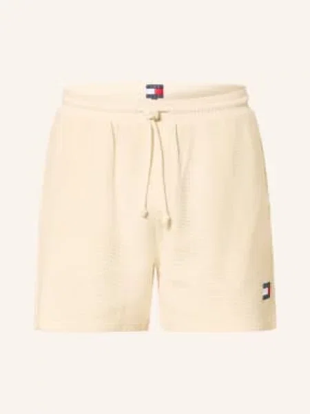 Tommy Jeans Szorty beige beżowe