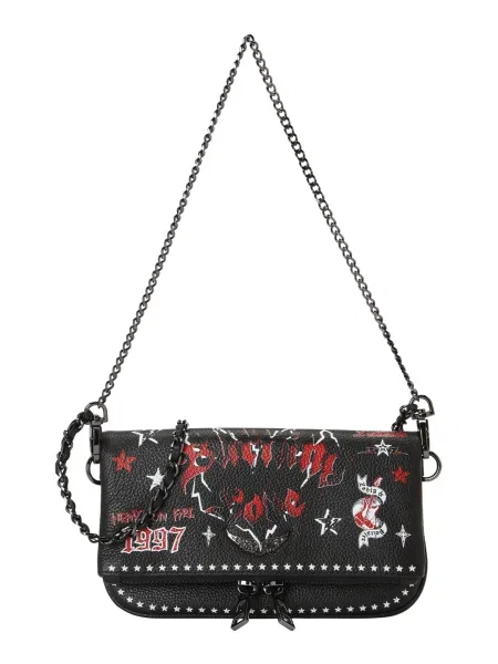 Geanta de piele Zadig & Voltaire din piele negru