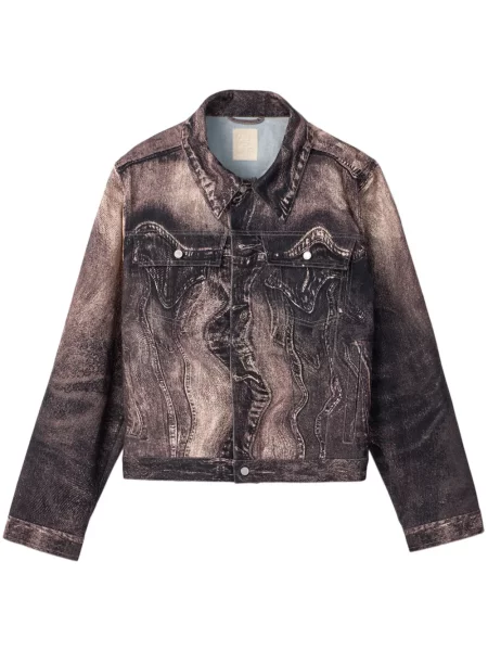 Geacă de blugi Camperlab cu imagine roz