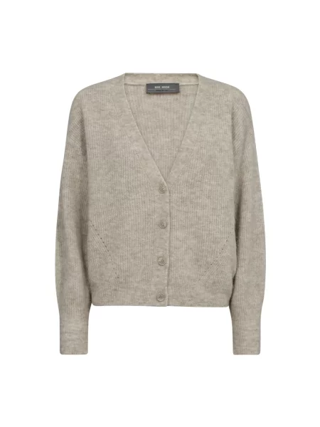 Sweter Mos Mosh wełniany szary