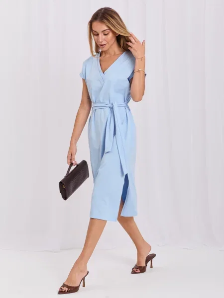 Rochie mini Rue Paris albastru