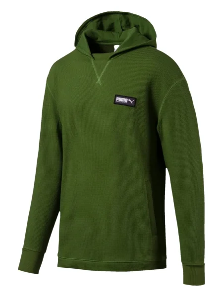 Hanorac cu glugă Puma verde