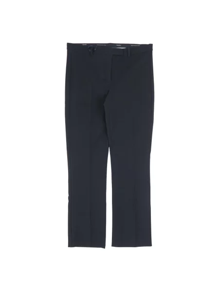 Spodnie Max Mara niebieskie