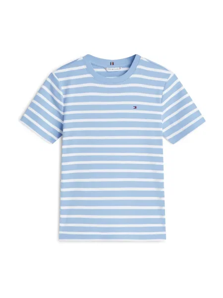 TOMMY HILFIGER Majica Cody mornarska / nebeško / rdeča / bela modra