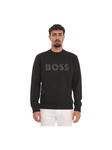 Bluza nierozpinana Boss czarna