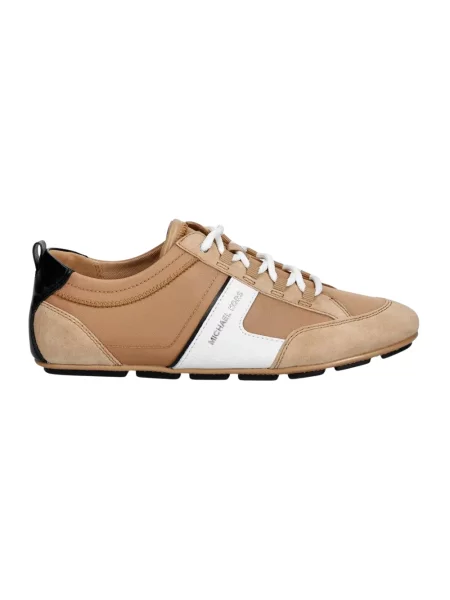 Sneakersy Michael Kors skórzane beżowe
