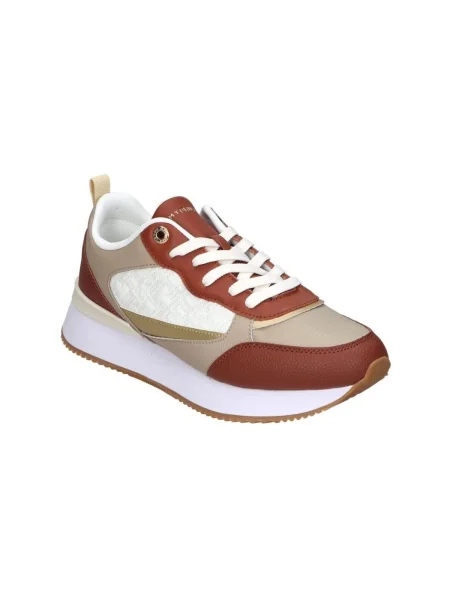 Tenisky Tommy Hilfiger hnedá