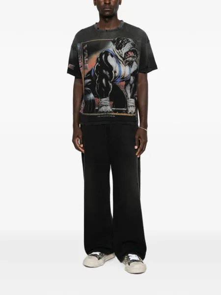 Tricou Vale zdrențuiți negru