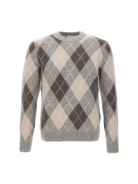 Sweter Eleventy z kaszmiru z okrągłym dekoltem