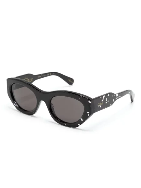 Saulės akiniai Chloé Eyewear juoda