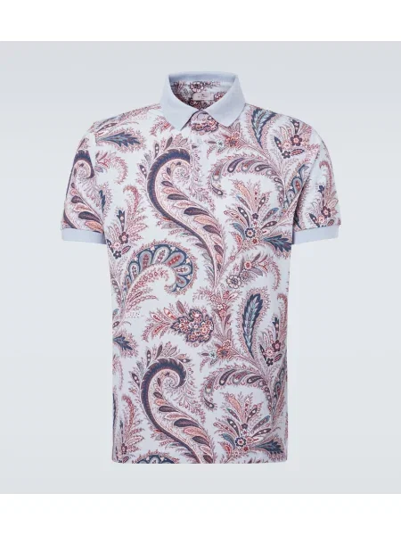 Polo Etro cu model paisley