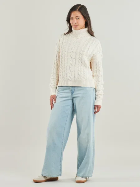 Dlhý sveter Lauren Ralph Lauren s dlhými rukávmi béžová