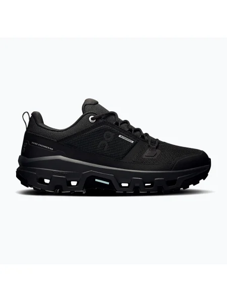 Дамски обувки On Running Cloudrock Low Waterproof black/black черно