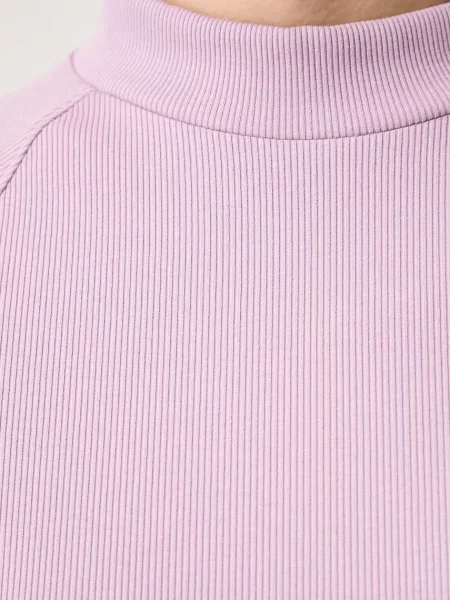 Under Armour лонгслів з бавовною RIV RIB MOCK