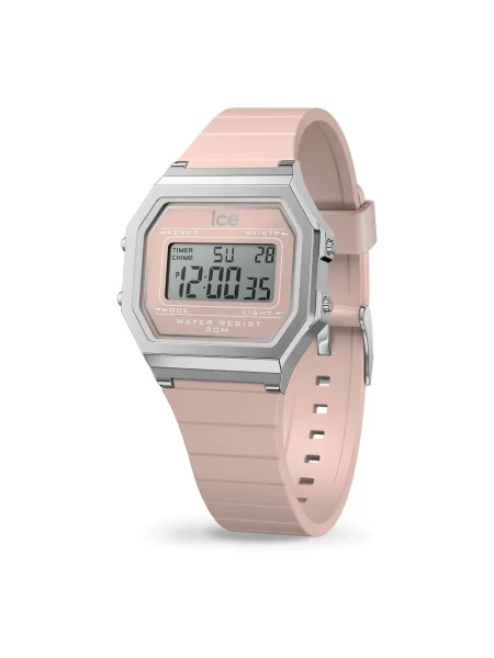 Lniany zegarek Ice Watch retro różowy
