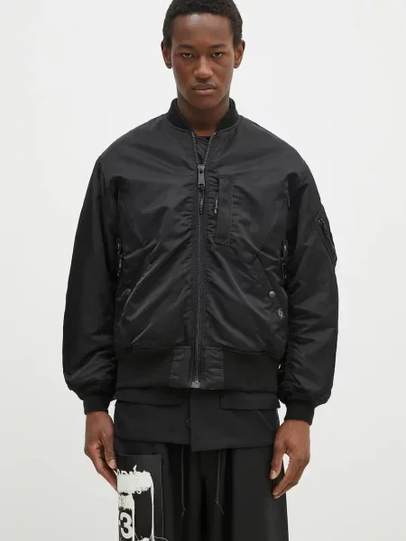 Bomber bunda Manastash Extra Mile přechodná oversize černá